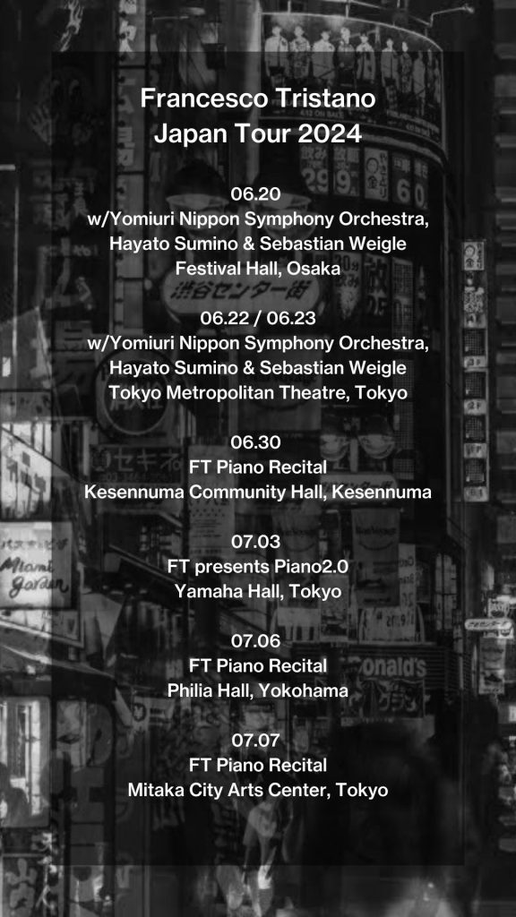 francesco tristano japan tour